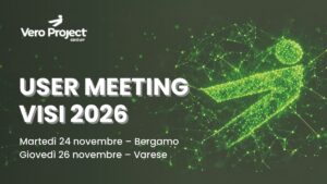 User Meeting VISI 2026 di Vero Project Group, martedì 24 novembre a Bergamo e giovedì 26 novembre a Varese